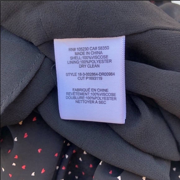 Joie Alithea Heart dress black Small - Picture 7 of 9